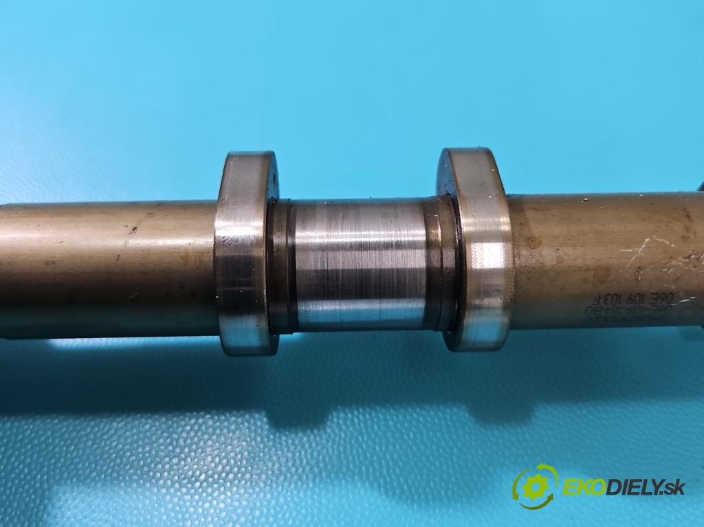 Audi Q5 2008-2016 3.0 tfsi: 272 HP automatic 200 kW 2995 cm3 5- Valček: načasovanie 06E109101BG (Vačkový hriadeľ)