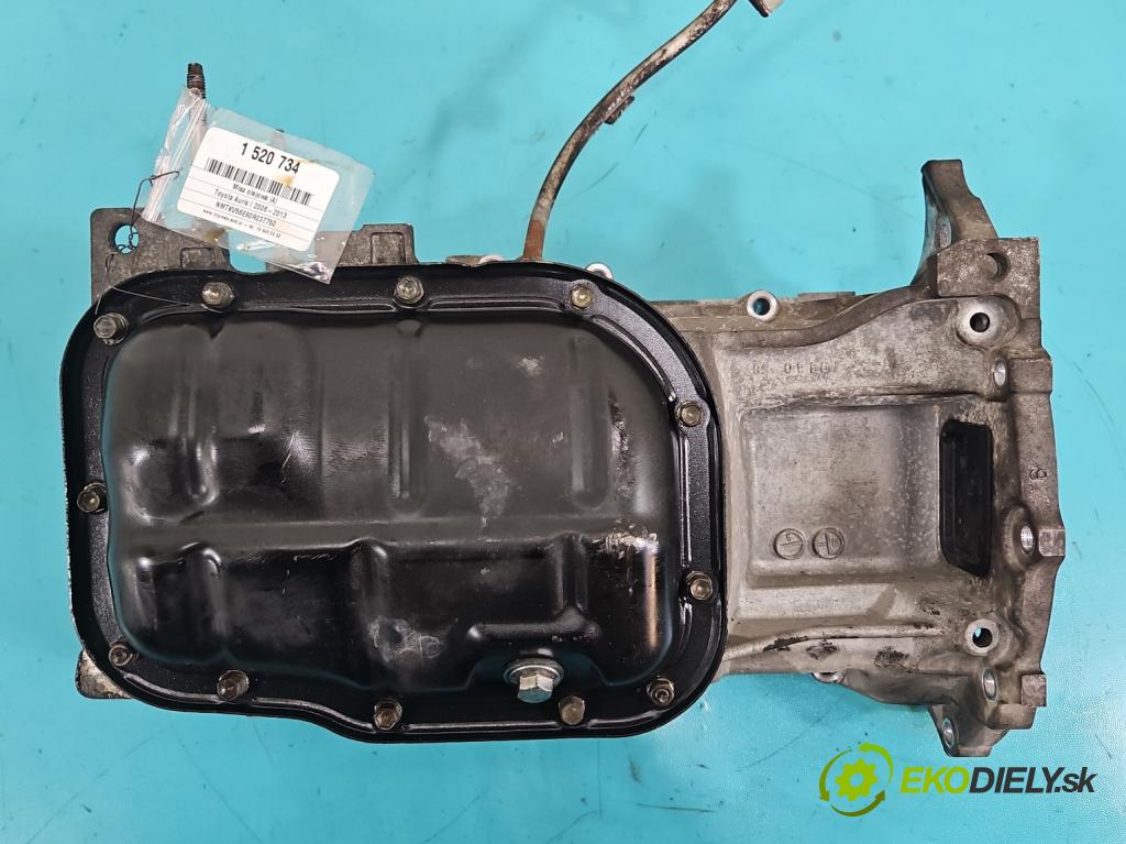Toyota Auris I 2006-2013 1.6 VVTI 124hp manual 91 kW 1598 cm3 5- vaňa olejová  (Olejová vaňa)
