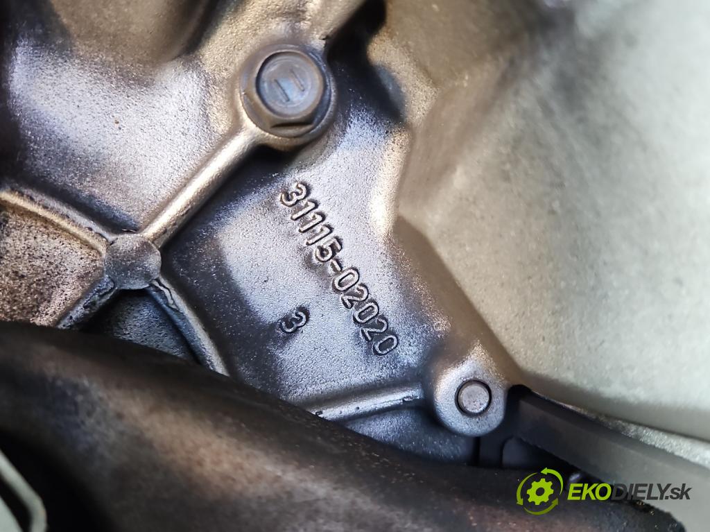 Toyota Auris I 2006-2013 1.6 VVTI 124hp manual 91 kW 1598 cm3 5- prevodovka stupeň,rýchlosť manual 31115-02020