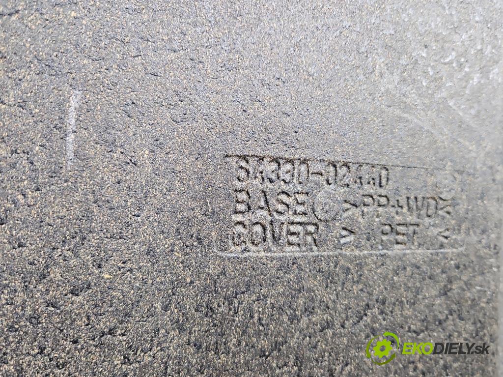 Toyota Auris I 2006-2013 1.6 VVTI 124hp manual 91 kW 1598 cm3 5- zadná 64330-02440 (Pláto kufra)