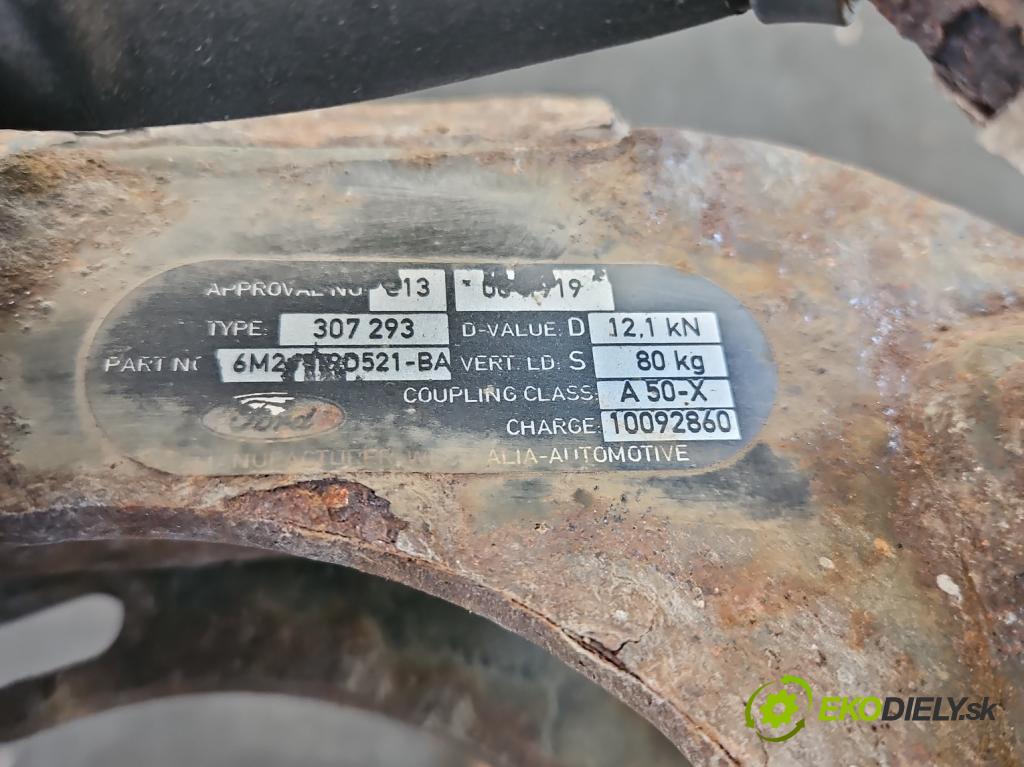 Ford S-max I 2006-2015 2.0 TDCI 140 hp manual 103 kW 1997 cm3 5- oko tažné  (Tažné zařízení)