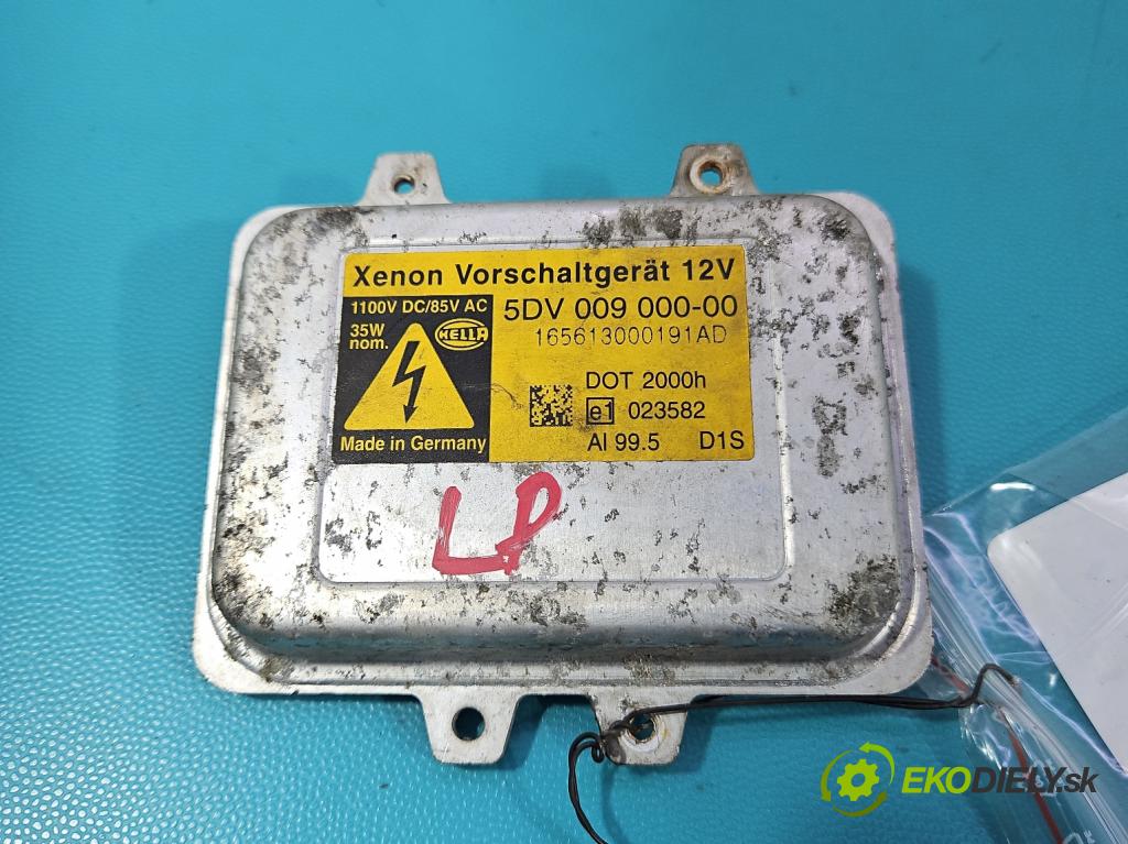 Ford S-max I 2006-2015 2.0 TDCI 140 HP manual 103 kW 1997 cm3 5- střídač: xenon 5DV009000-00 (Riadiaca jednotka xenónu)