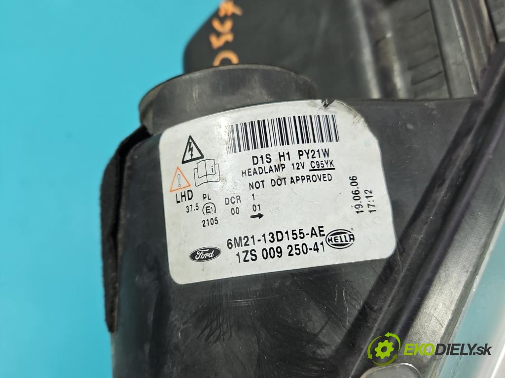 Ford S-max I 2006-2015 2.0 TDCI 140 hp manual 103 kW 1997 cm3 5- světlo levý 6M21-13D155-AE (Klika dveří ostatní)