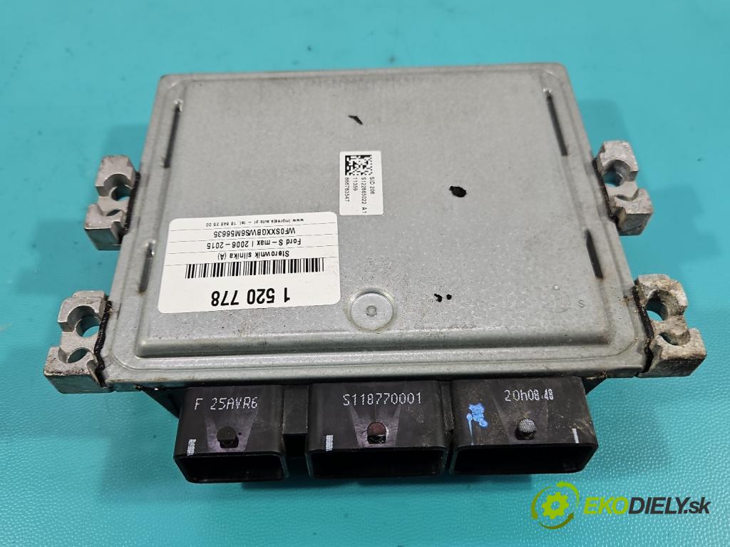 Ford S-max I 2006-2015 2.0 TDCI 140 HP manual 103 kW 1997 cm3 5- riadiaca jednotka motora 5WS40416H-T