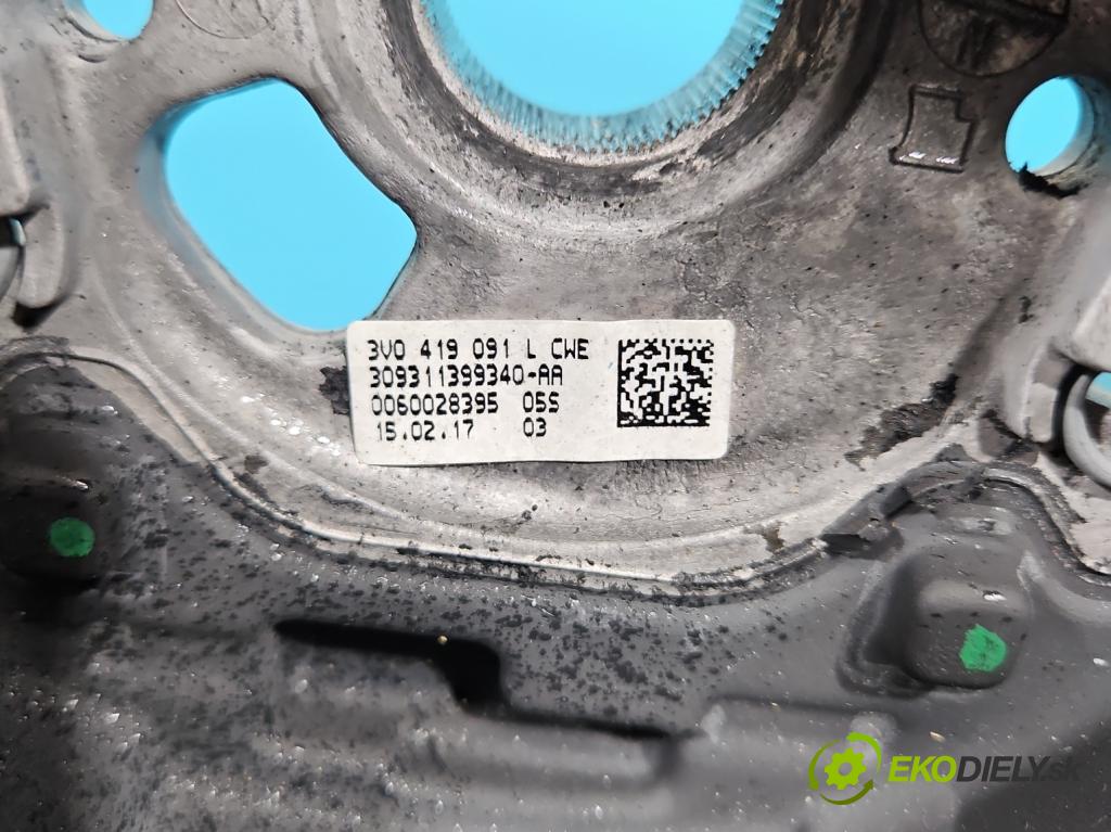 Skoda Fabia III 2014- 2021 1.2 TSI 110 HP manual 81 kW 1197 cm3 5- volant 3V0419091L (Volant)