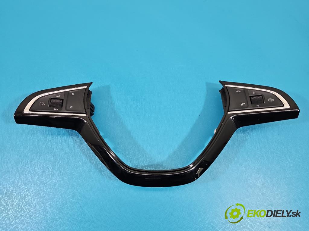 Skoda Fabia III 2014- 2021 1.2 TSI 110 HP manual 81 kW 1197 cm3 5- prepínač multifunkční: řízení: 3V0919719A (Prepínacie páčky pod volantom)