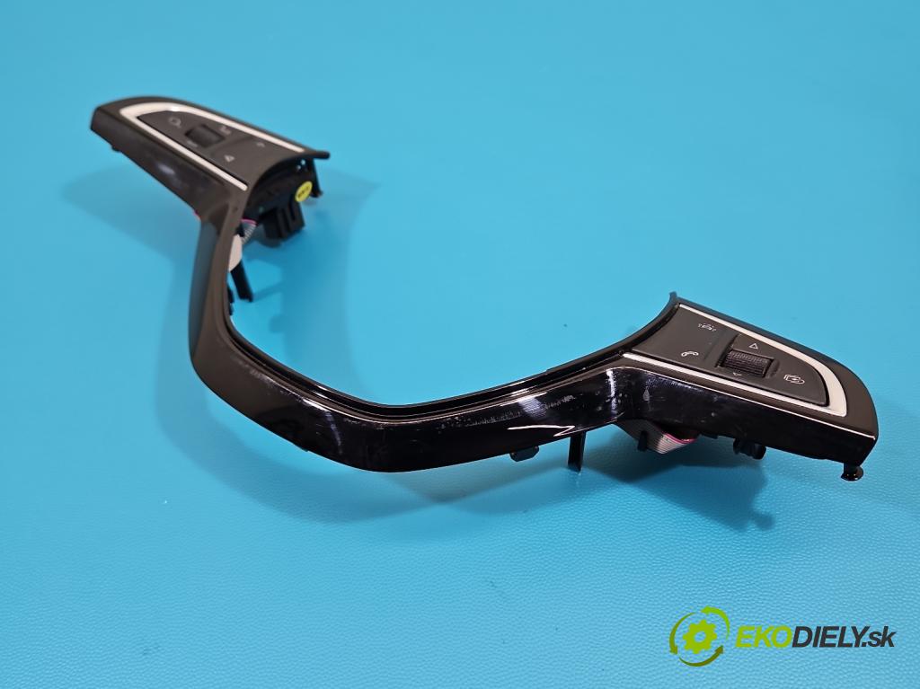 Skoda Fabia III 2014- 2021 1.2 TSI 110 HP manual 81 kW 1197 cm3 5- prepínač multifunkční: řízení: 3V0919719A (Prepínacie páčky pod volantom)