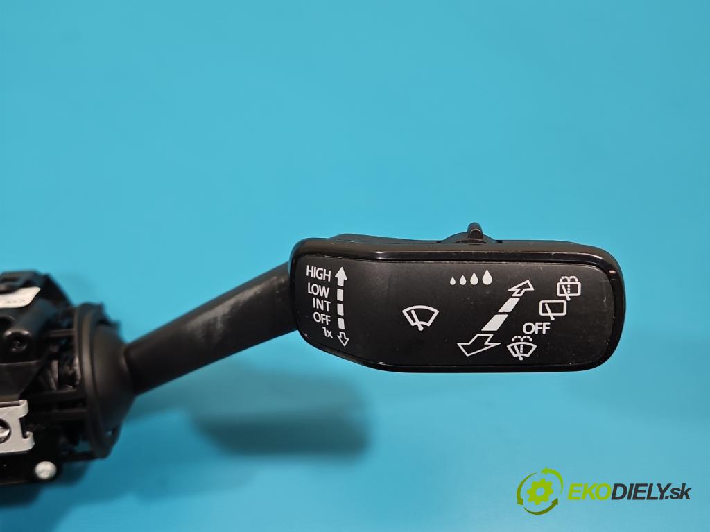 Skoda Fabia III 2014- 2021 1.2 TSI 110 HP manual 81 kW 1197 cm3 5- prepínač komplex: 6C0953501H (Prepínacie páčky pod volantom)