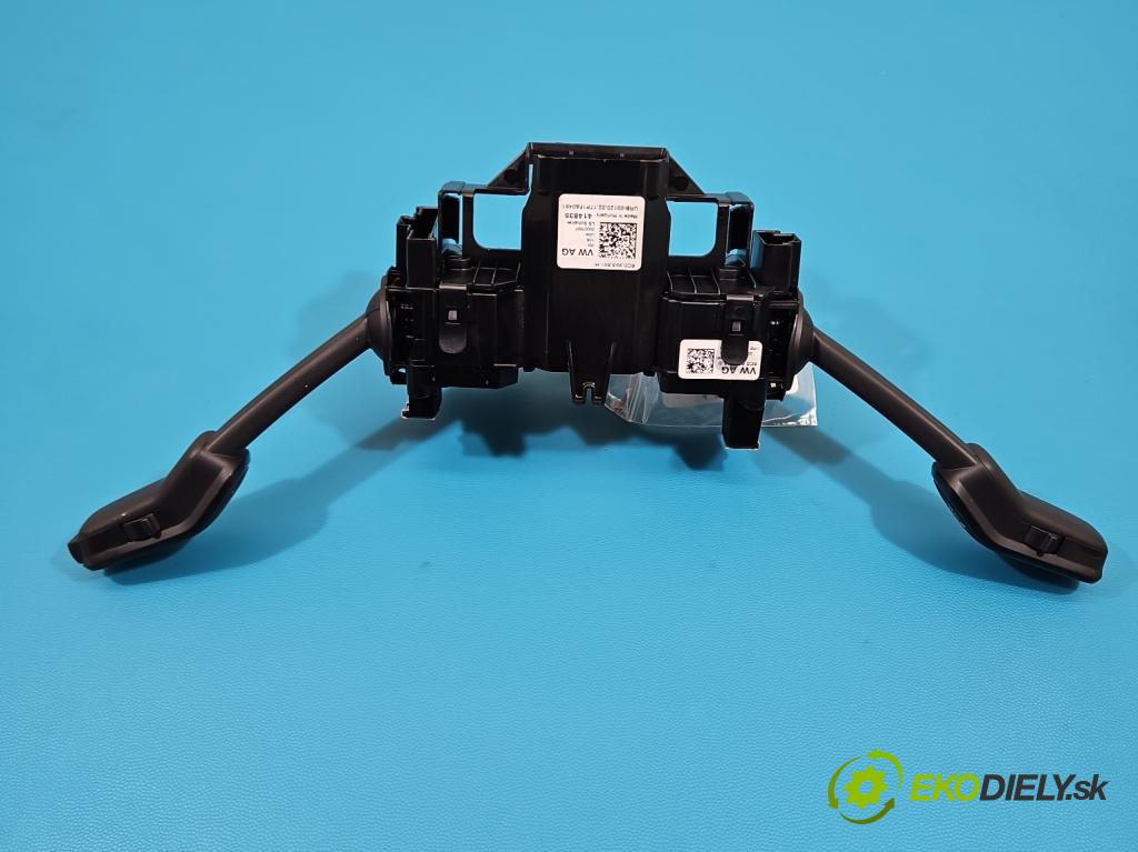 Skoda Fabia III 2014- 2021 1.2 TSI 110 HP manual 81 kW 1197 cm3 5- prepínač komplex: 6C0953501H (Prepínacie páčky pod volantom)