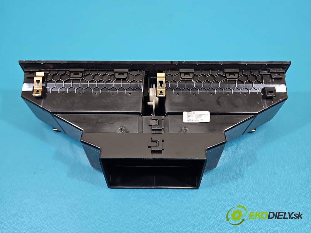 Skoda Fabia III 2014- 2021 1.2 TSI 110 hp manual 81 kW 1197 cm3 5- Mřížka: topení medián: 6V0820951A (Mřížka topení)