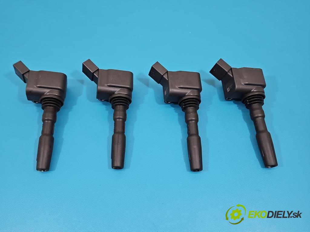 Skoda Fabia III 2014- 2021 1.2 TSI 110 HP manual 81 kW 1197 cm3 5- cievka zapaľovacia 04E905110K (Zapaľovacia cievka)