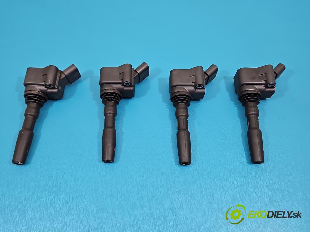 Skoda Fabia III 2014- 2021 1.2 TSI 110 HP manual 81 kW 1197 cm3 5- cievka zapaľovacia 04E905110K (Zapaľovacia cievka)