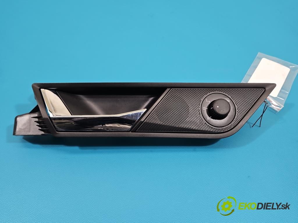 Skoda Fabia III 2014- 2021 1.2 TSI 110 HP manual 81 kW 1197 cm3 5- rukoväť uvnitř: predné ľavé