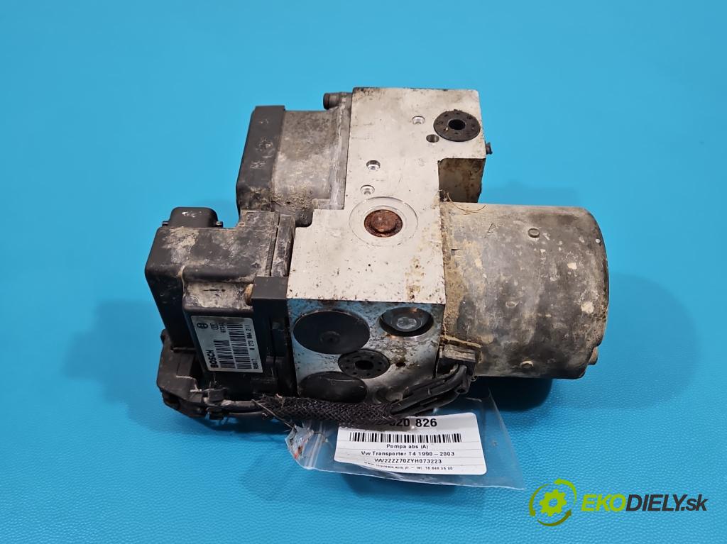 Vw Transporter T4 1990-2003 2.5 TDI 88 HP manual 65 kW 2461 cm3 5- čerpadlo abs 0265220432 (Pumpa ABS)
