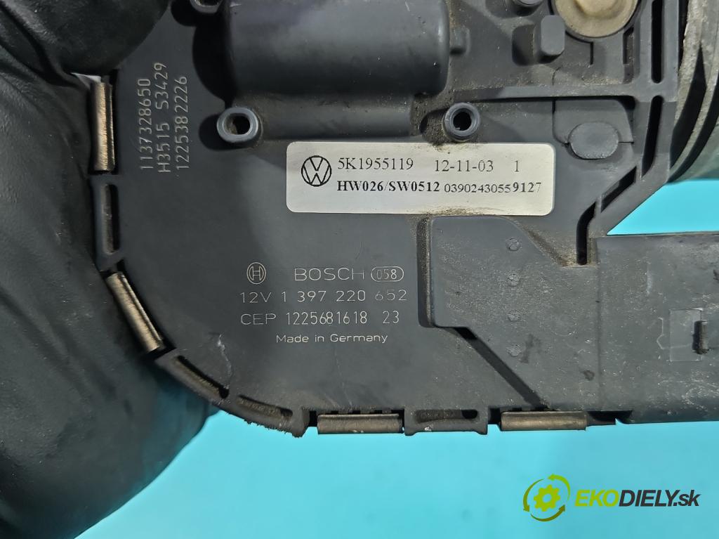 Vw Golf VI 2008-2013 1.6 TDI 90 HP manual 66 kW 1598 cm3 5- motor stieračov predné 1397220652