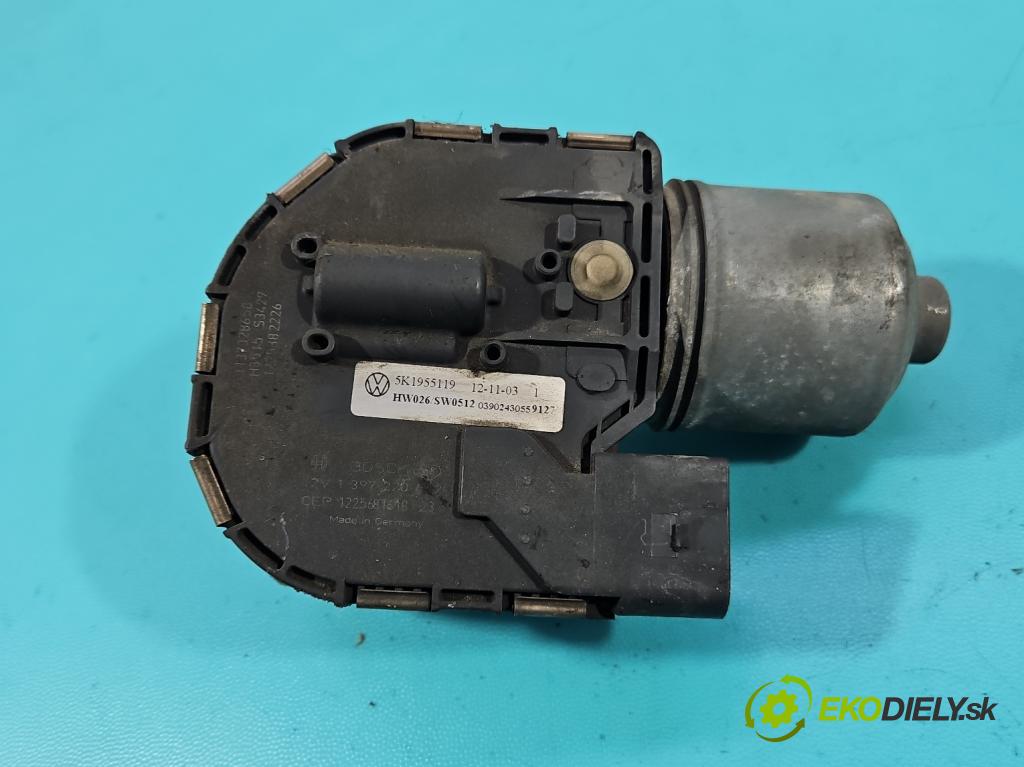 Vw Golf VI 2008-2013 1.6 TDI 90 HP manual 66 kW 1598 cm3 5- motor stieračov predné 1397220652