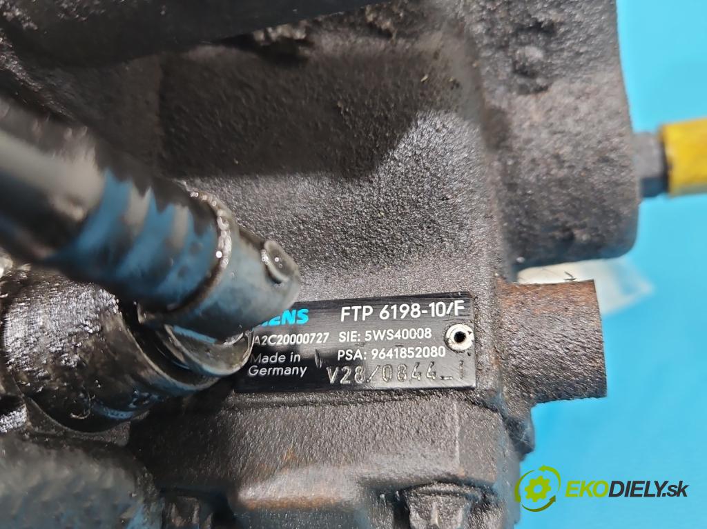 Citroen C3 I 2002-2009 1.4 HDI 68 HP manual 50 kW 1398 cm3 5- čerpadlo vstrekovacia 9641852080 (Vstrekovacie čerpadlo)