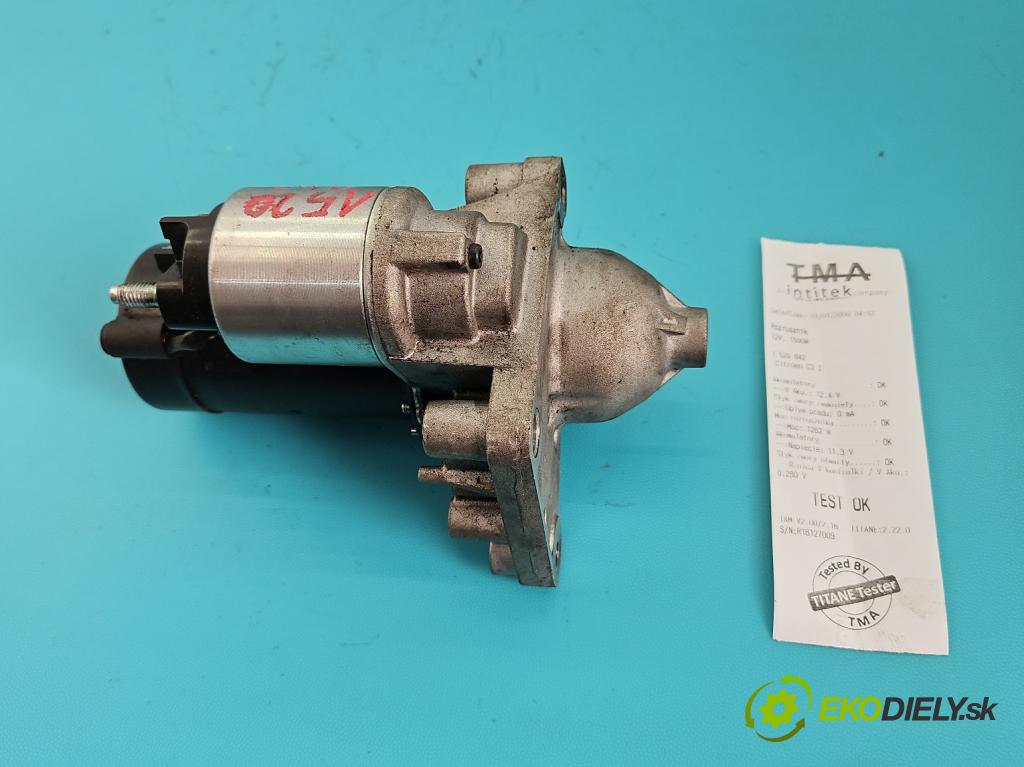 Citroen C3 I 2002-2009 1.4 HDI 68 hp manual 50 kW 1398 cm3 5- startér:  (Startér)