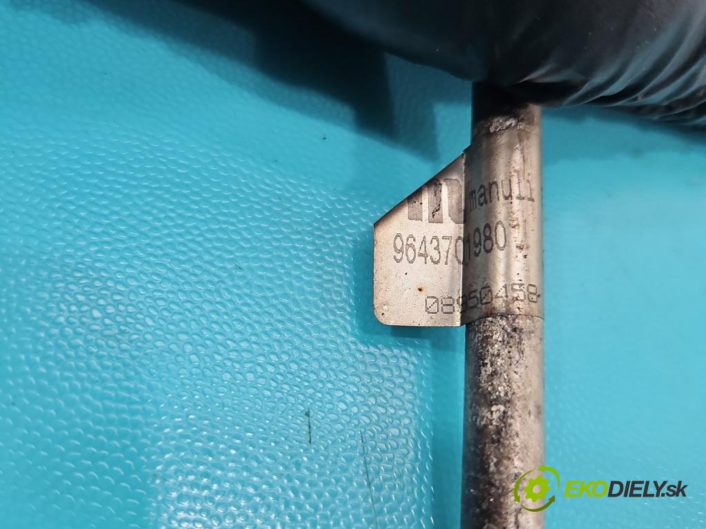 Citroen C3 I 2002-2009 1.4 HDI 68 HP manual 50 kW 1398 cm3 5- rúrka klimatizácie 9643701980