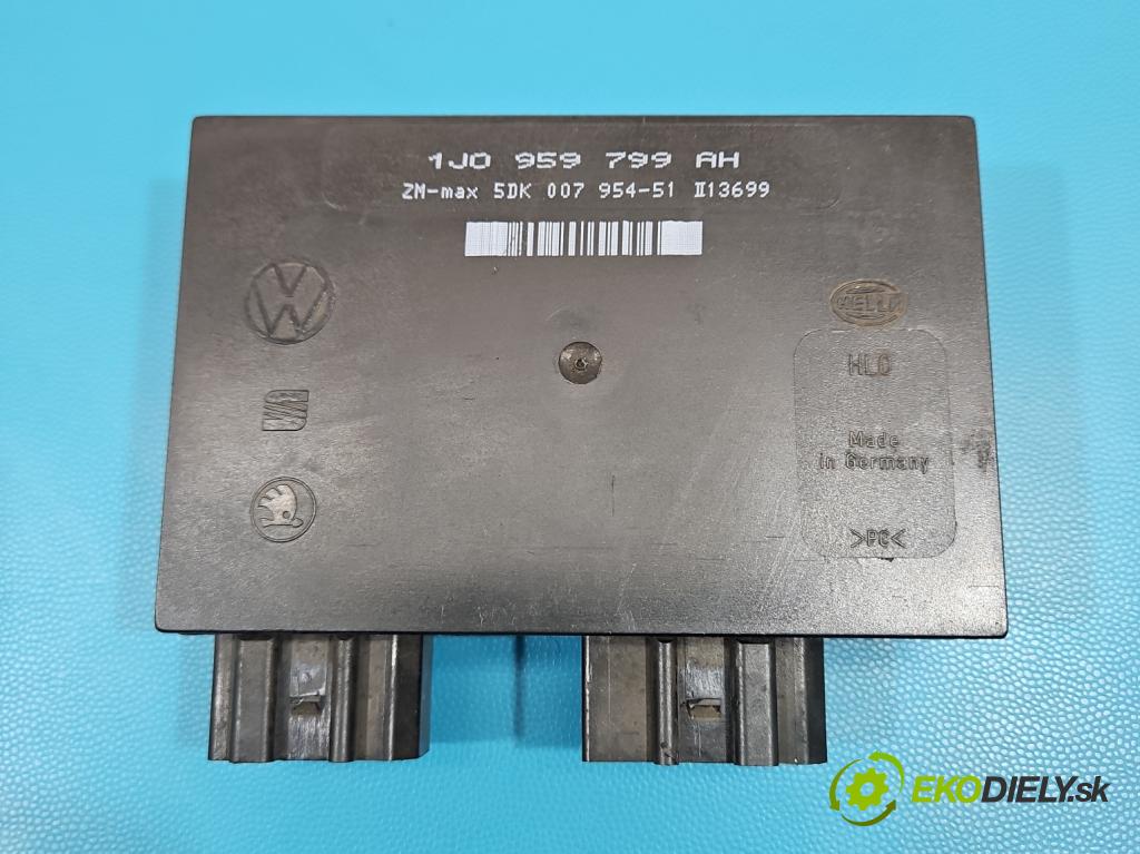Seat Leon I 1999-2005 1.6 SR 101 HP manual 74 kW 1595 cm3 5- riadiaca jednotka komfortu 1J0959799AH