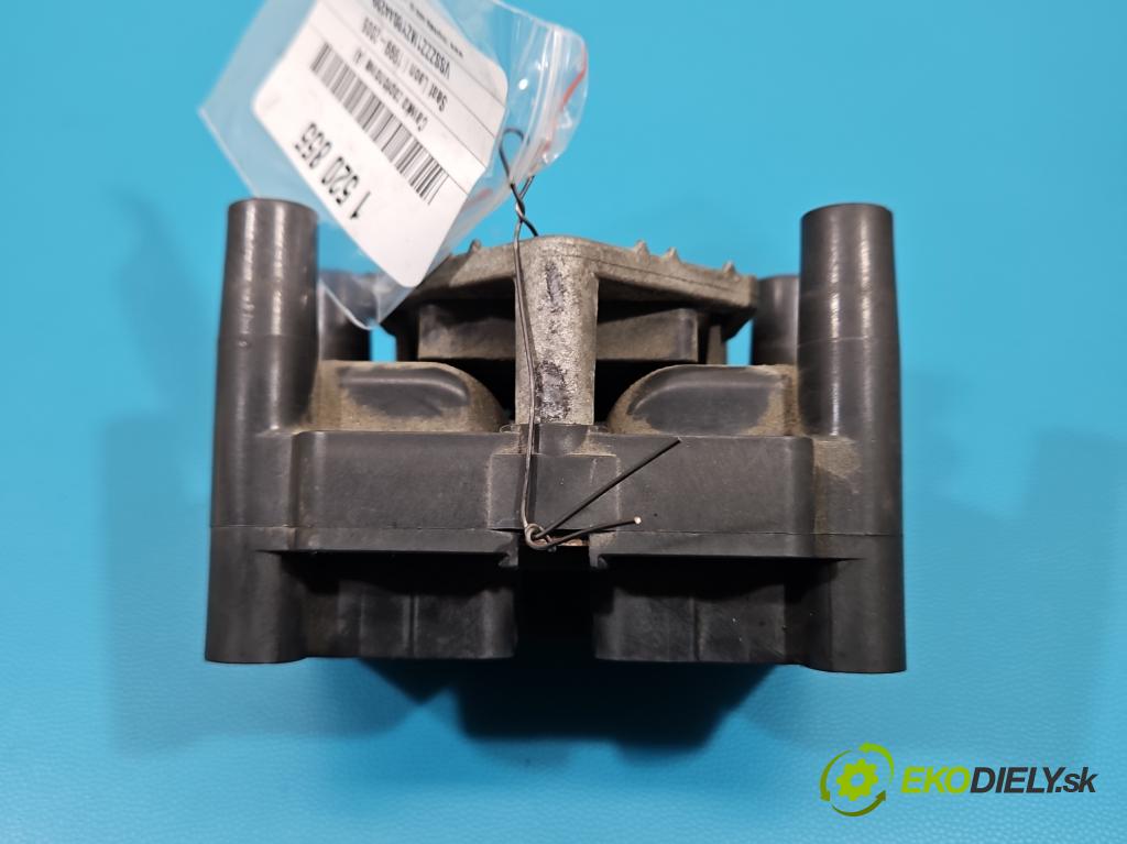 Seat Leon I 1999-2005 1.6 SR 101 HP manual 74 kW 1595 cm3 5- cievka zapaľovacia  (Zapaľovacia cievka)