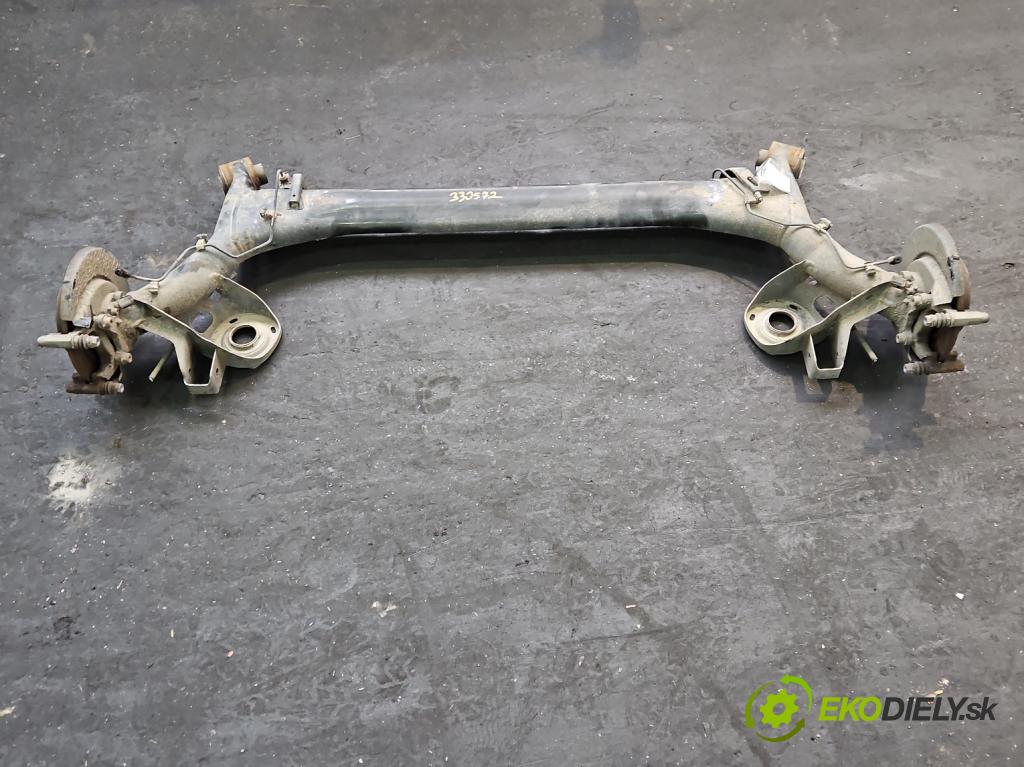 Skoda Fabia III 2014- 2021 1.2 TSI 110 hp manual 81 kW 1197 cm3 5- zadní výztuha  (Zadní výztuha)