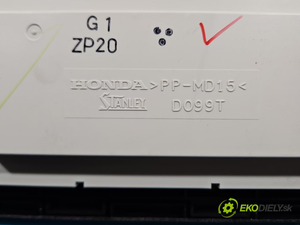 Honda Accord VIII 2008-2015 2.0 156 HP manual 115 kW 1997 cm3 4- Zobrazit: D099T (Prístrojová doska)