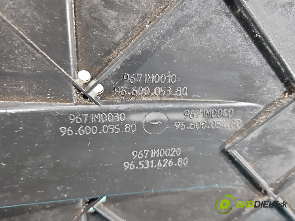 Citroen C4 Picasso I 2006-2013 1.8 16V 125 HP manual 92 kW 1749 cm3 5- kryt plast 9660005380