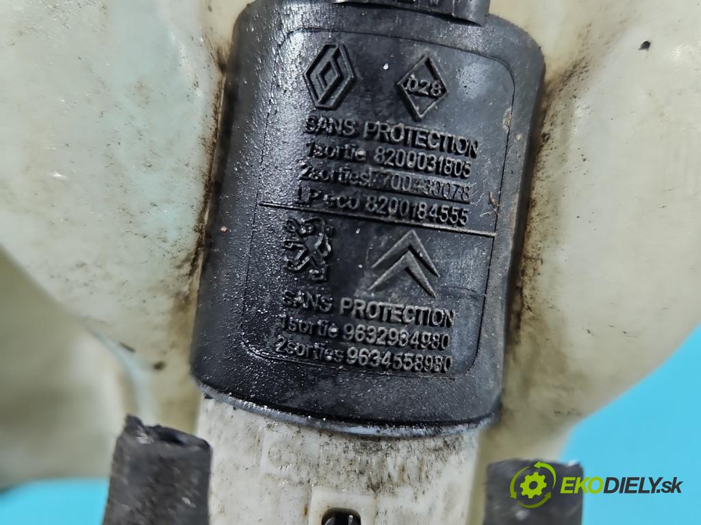Citroen C4 Picasso I 2006-2013 1.8 16V 125 HP manual 92 kW 1749 cm3 5- nádržka tekutina: ostrekovačov 9659433880