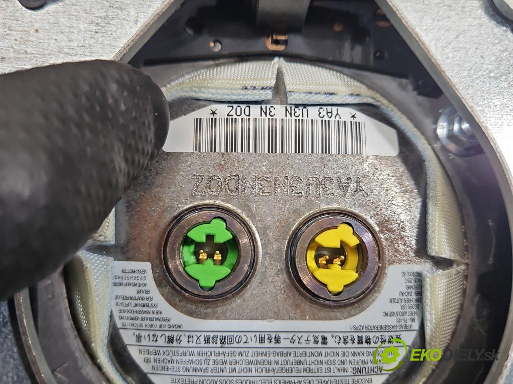 Mercedes E W211 2002-2009 2.2 cdi 136hp automatic 100 kW 2148 cm3 5- Polštář: vzduch: Řidič:  (Airbag)