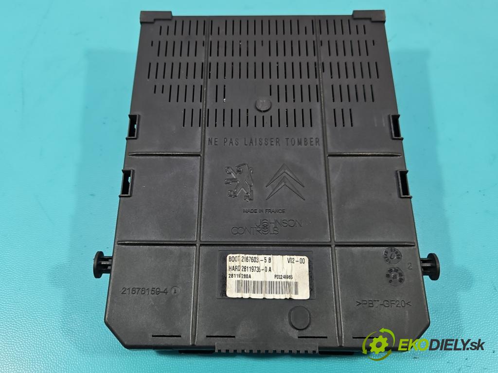 Citroen C4 Picasso I 2006-2013 1.8 16V 125 HP manual 92 kW 1749 cm3 5- riadiaca jednotka motora IAW 6LPB