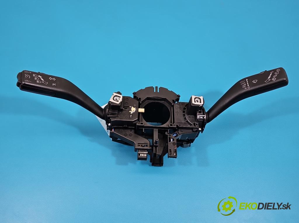 Vw Tiguan I 2007-2016 2.0d 140 HP manual 103 kW 1968 cm3 5- prepínač komplex: 1K0953519H (Prepínacie páčky pod volantom)