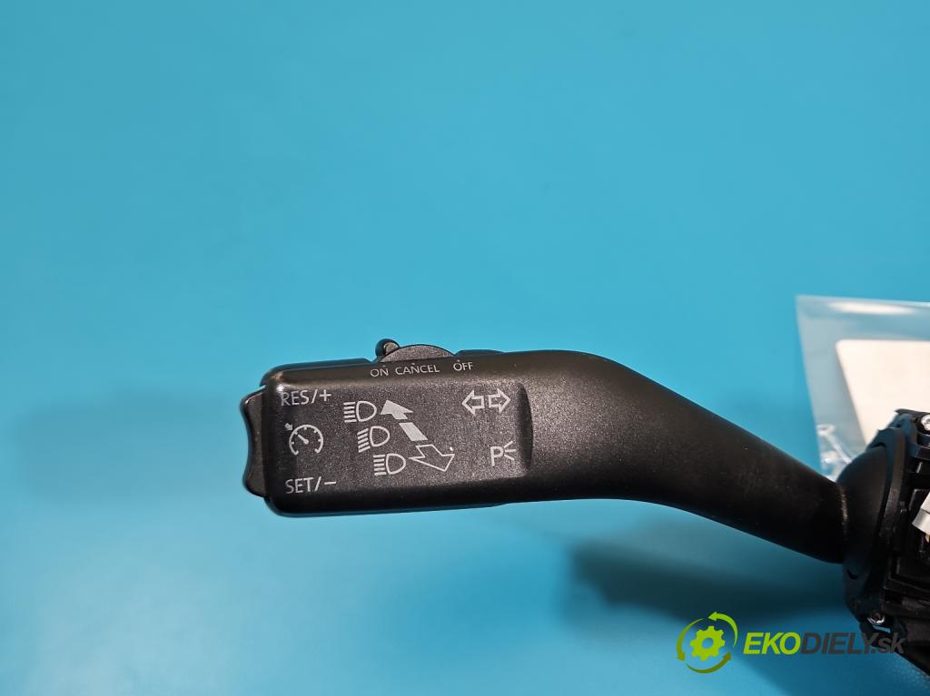 Vw Tiguan I 2007-2016 2.0d 140 HP manual 103 kW 1968 cm3 5- prepínač komplex: 1K0953519H (Prepínacie páčky pod volantom)