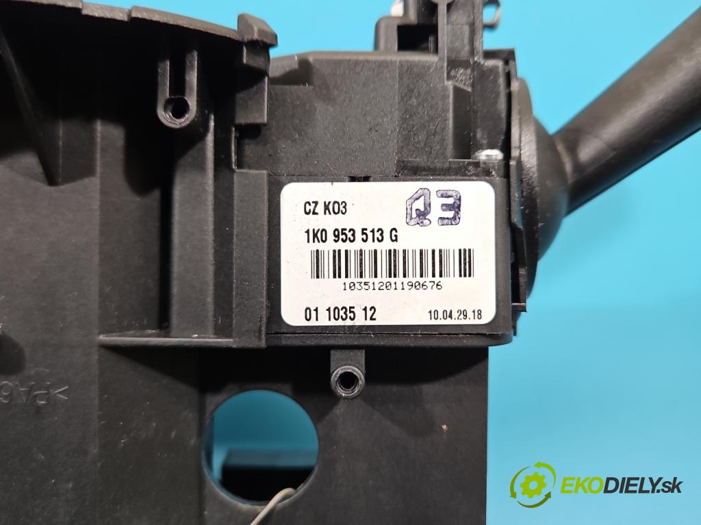 Vw Tiguan I 2007-2016 2.0d 140 HP manual 103 kW 1968 cm3 5- prepínač komplex: 1K0953519H (Prepínacie páčky pod volantom)