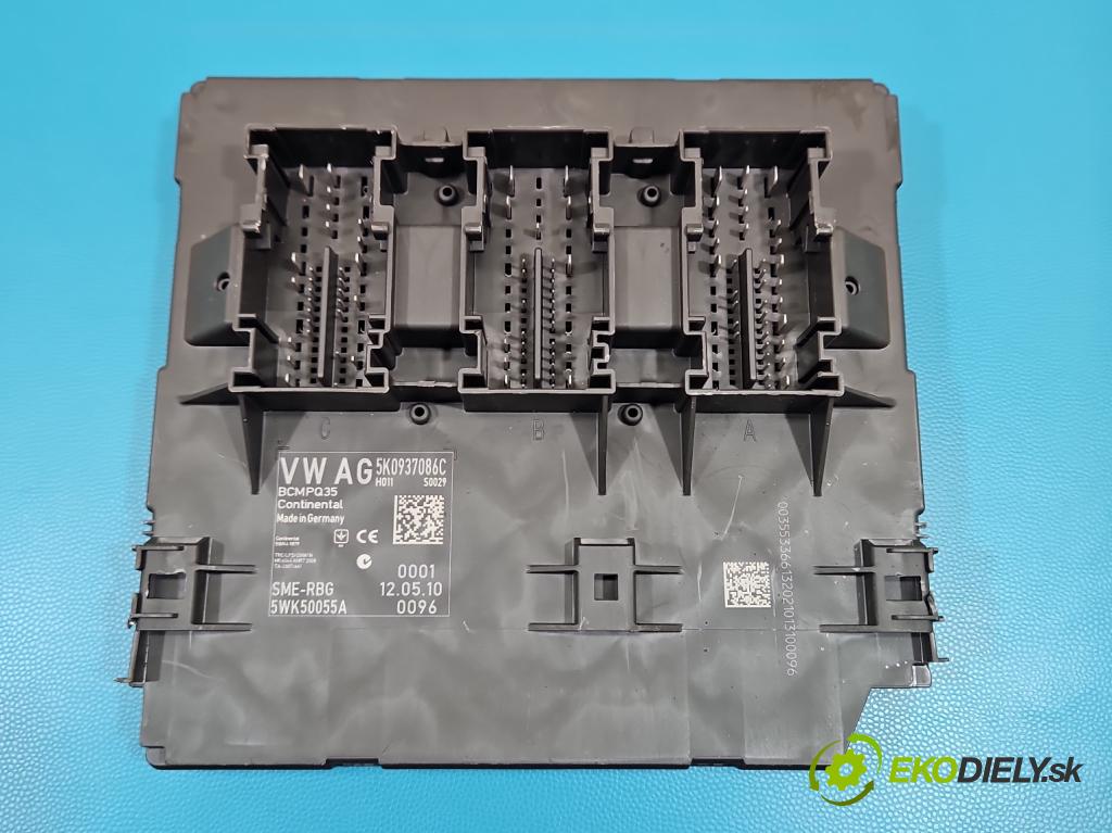 Vw Tiguan I 2007-2016 2.0d 140 HP manual 103 kW 1968 cm3 5- riadiaca jednotka komfortu 5K0937086C