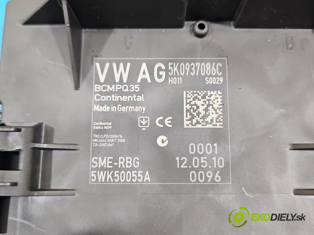 Vw Tiguan I 2007-2016 2.0d 140 HP manual 103 kW 1968 cm3 5- riadiaca jednotka komfortu 5K0937086C