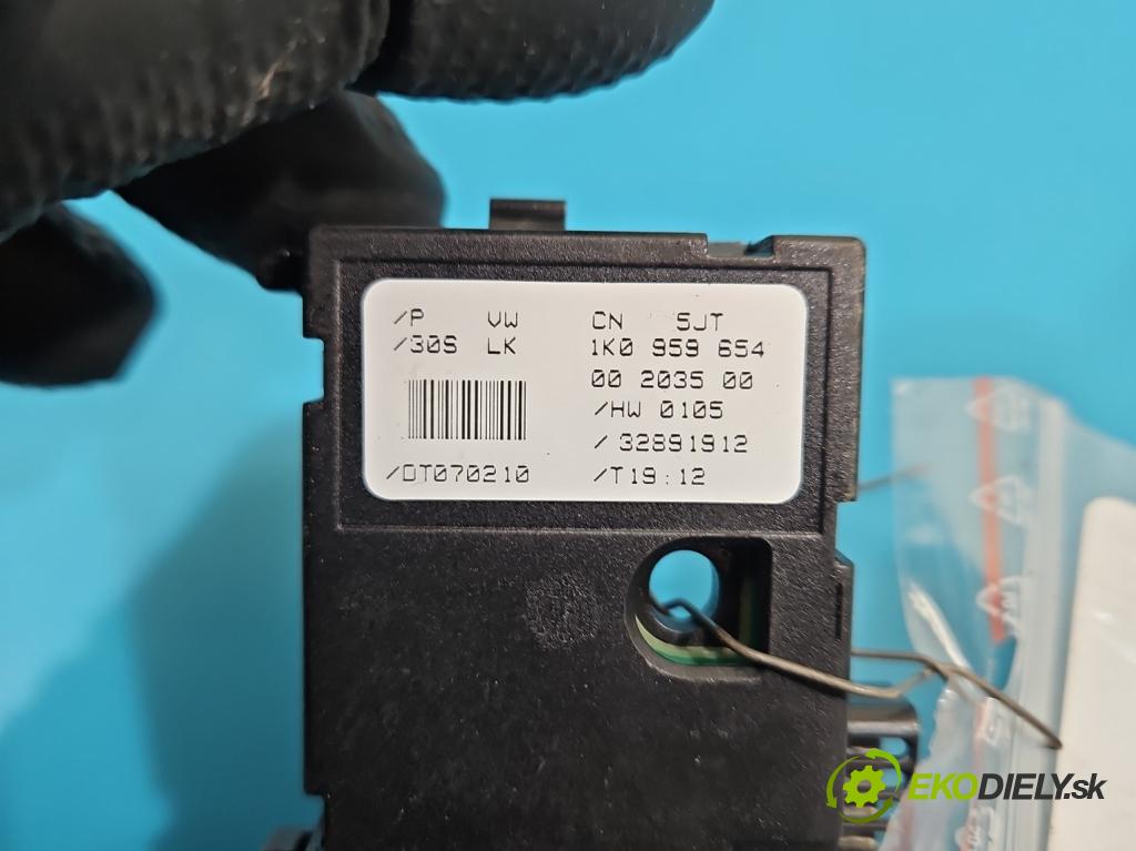 Vw Tiguan I 2007-2016 2.0d 140 HP manual 103 kW 1968 cm3 5- snímač uhla otočenie: 1K0959654