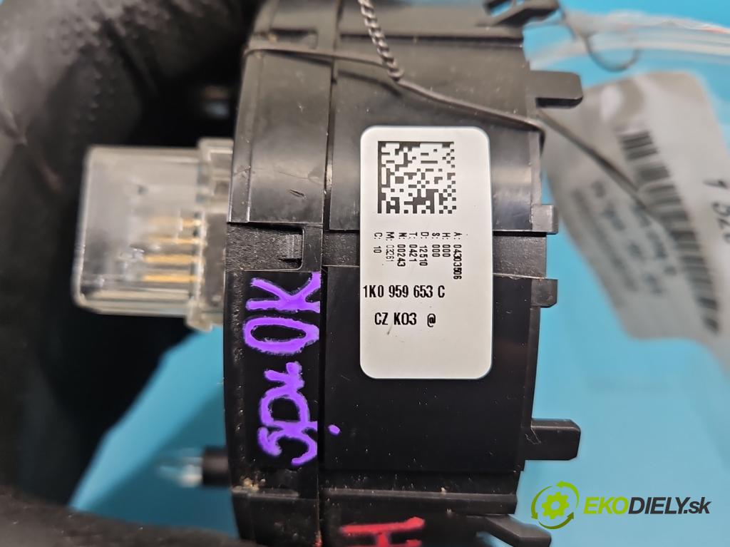 Vw Tiguan I 2007-2016 2.0d 140 HP manual 103 kW 1968 cm3 5- Páska: airbag 1K0959653C (Airbag)
