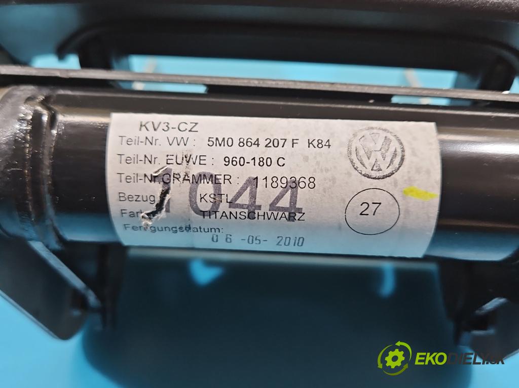 Vw Tiguan I 2007-2016 2.0d 140 HP manual 103 kW 1968 cm3 5- operadlo 5M0864207F (Lakťová opierka)