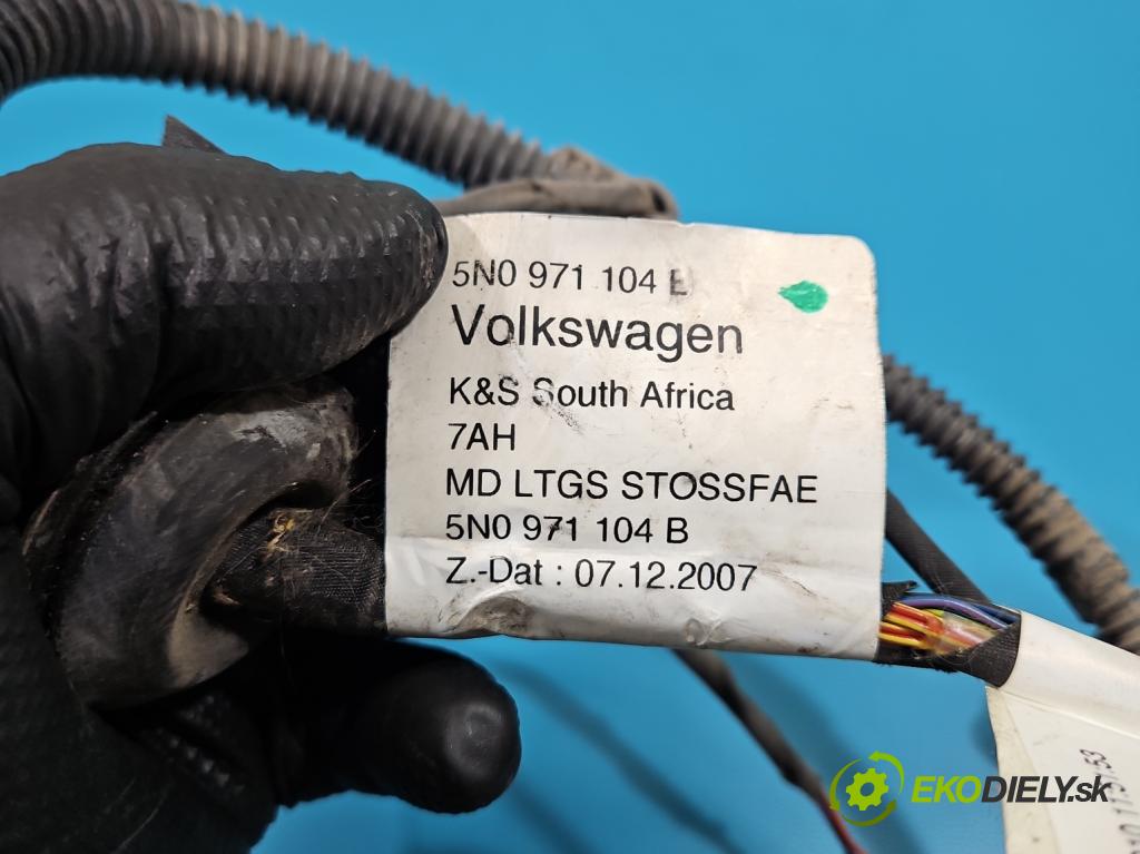 Vw Tiguan I 2007-2016 2.0d 140 hp manual 103 kW 1968 cm3 5- Balíček: nárazníku zadní 5N0971104B