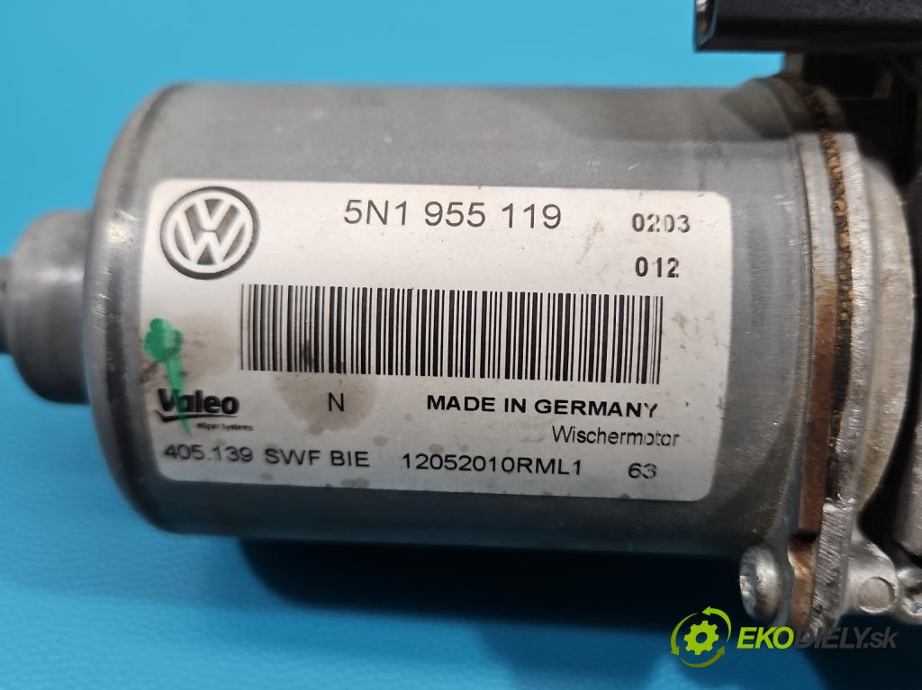 Vw Tiguan I 2007-2016 2.0d 140 HP manual 103 kW 1968 cm3 5- motor stieračov predné 5N1955119