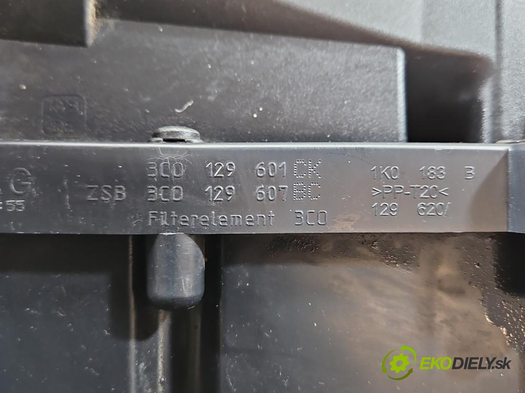 Vw Tiguan I 2007-2016 2.0d 140 HP manual 103 kW 1968 cm3 5- obal filtra vzduchu 3C0129601CK (Obal vzduchového filtra)