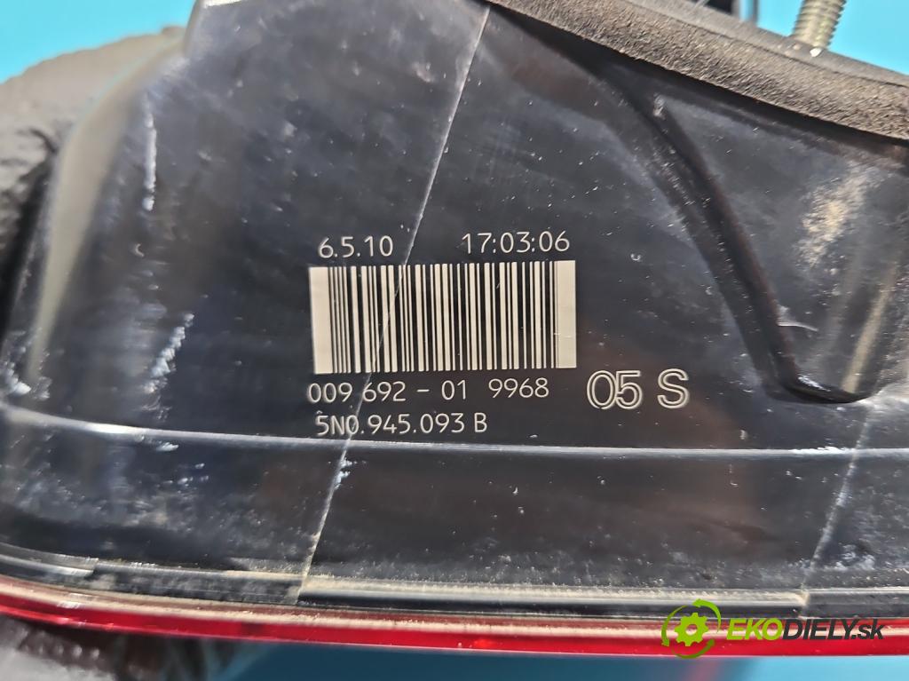 Vw Tiguan I 2007-2016 2.0d 140 hp manual 103 kW 1968 cm3 5- světlo zadní levé 5N0945093B (Klika dveří ostatní)