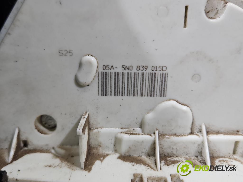Vw Tiguan I 2007-2016 2.0d 140 HP manual 103 kW 1968 cm3 5- zámok zadné ľavý 5N0839015D
