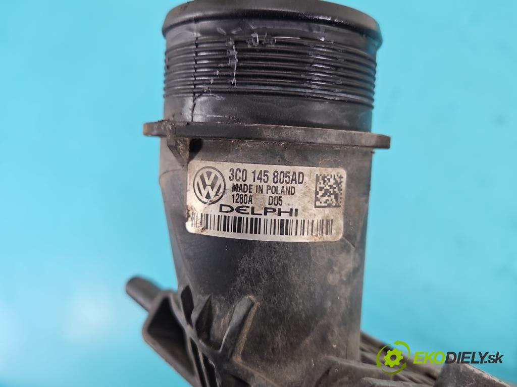 Vw Tiguan I 2007-2016 2.0d 140 hp manual 103 kW 1968 cm3 5- Intercooler 3C0145805AD (Intercooler (chladič stlačeného vzduchu))