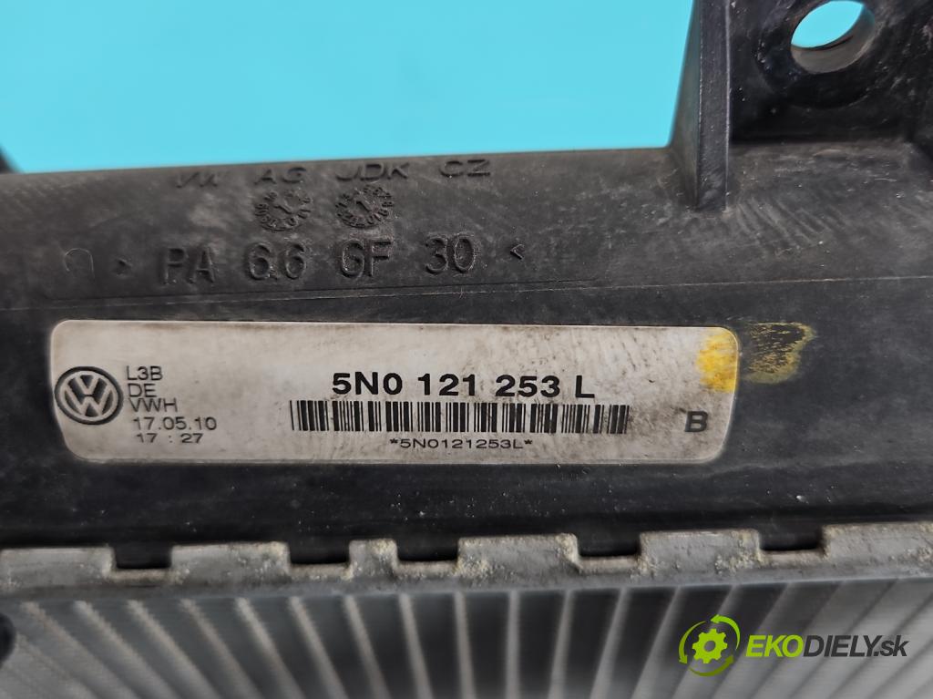 Vw Tiguan I 2007-2016 2.0d 140 hp manual 103 kW 1968 cm3 5- Chladič vody 5N0121253L (Vodní chladič)