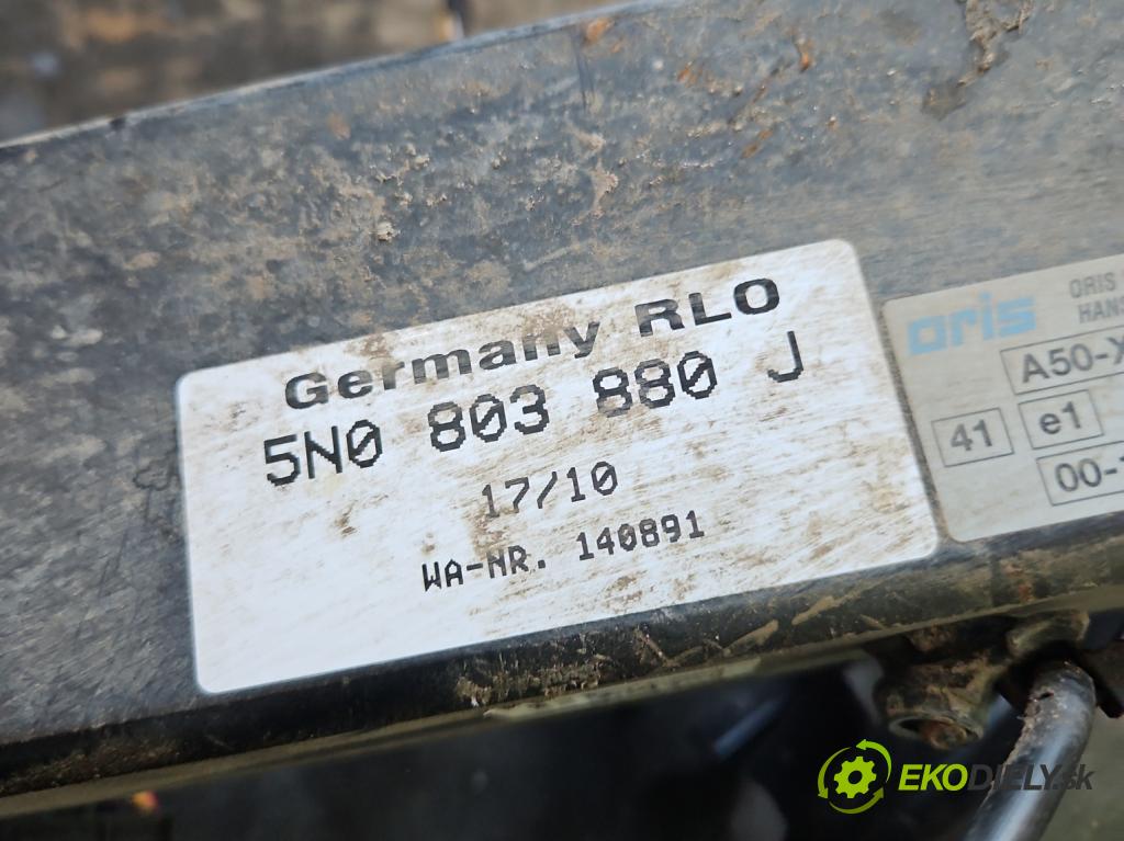 Vw Tiguan I 2007-2016 2.0d 140 hp manual 103 kW 1968 cm3 5- oko tažné 5N0803880J (Tažné zařízení)