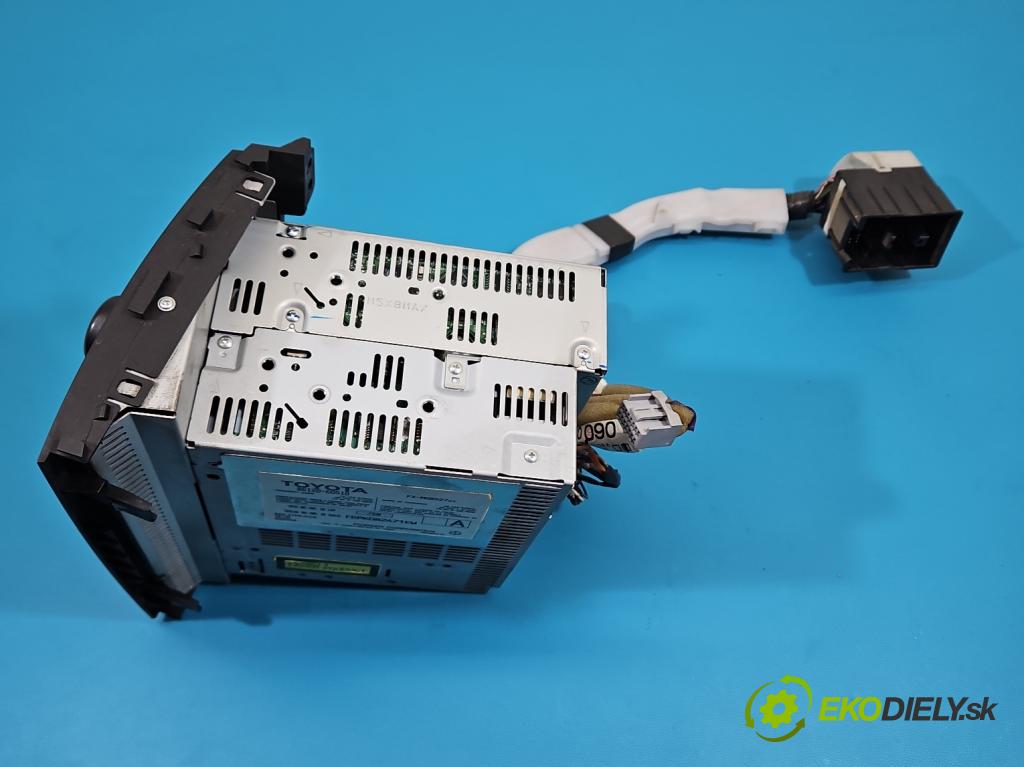 Toyota Land Cruiser J120 2002-2010 3.0 D4D 166 HP automatic 122 kW 2982 cm3 5- Radio originál 86120-60510
