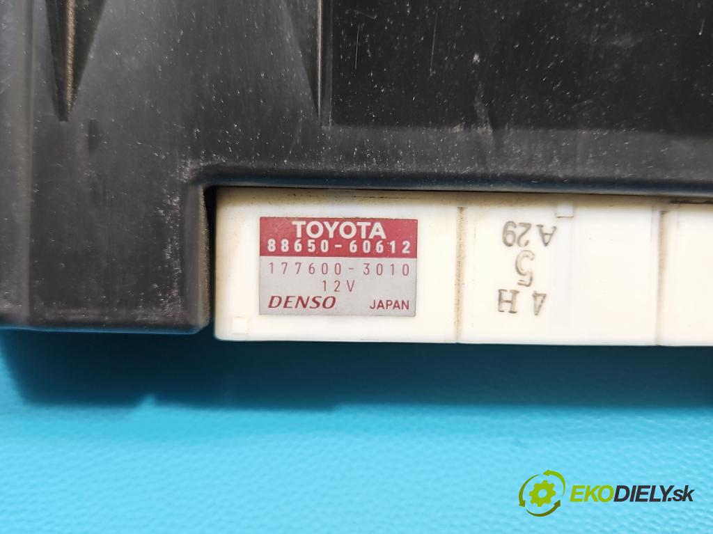 Toyota Land Cruiser J120 2002-2010 3.0 D4D 166 HP automatic 122 kW 2982 cm3 5- panel kúrenia 88650-60612