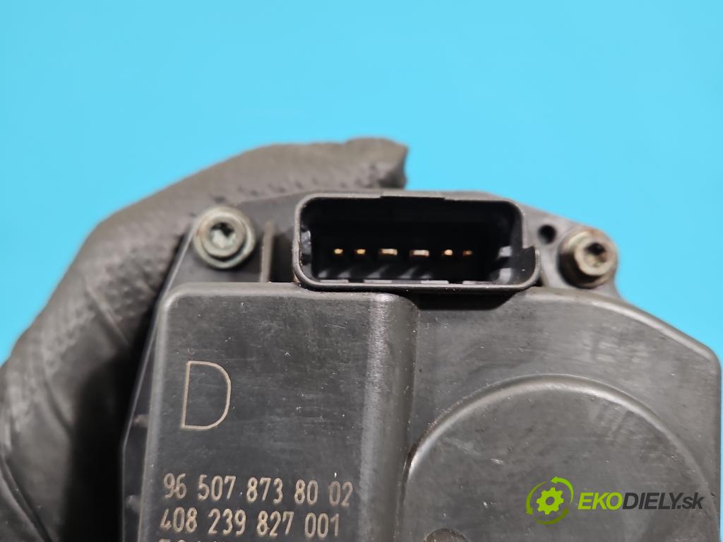 Citroen C4 Picasso I 2006-2013 1.8 16V 125 HP manual 92 kW 1749 cm3 5- klapka 9650787380 (Škrtiaca klapka)